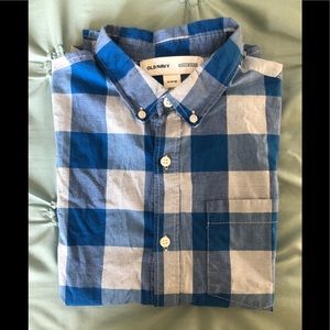 Boys XL Buttom Down short Sleeve Shirt